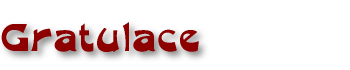 Gratulace